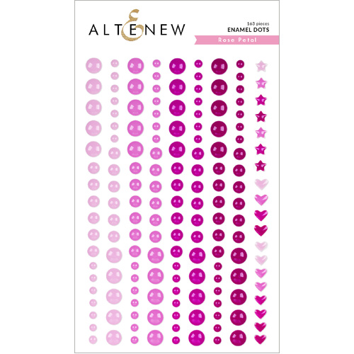 Altenew Rose Petal Enamel Dots