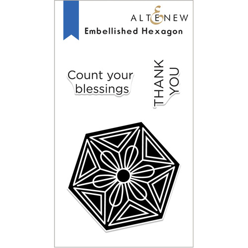 Altenew Embellished Hexagon Stamp Set