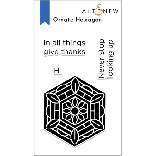 Altenew Ornate Hexagon Stamp Set