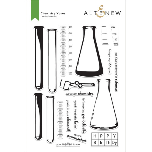 Altenew Chemistry Vases Stamp Set