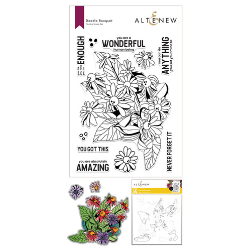Altenew Doodle Bouquet Complete Bundle