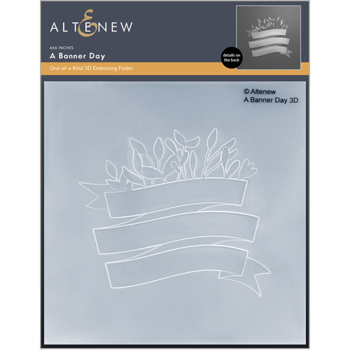 Altenew A Banner Day 3D Embossing Folder