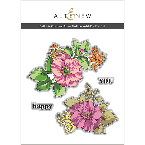 Altenew Build-A-Garden: Rosa Gallica Add-On Die Set
