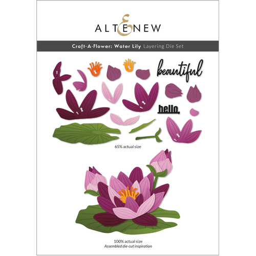 Altenew Craft-A-Flower: Water Lily Layering Die Set