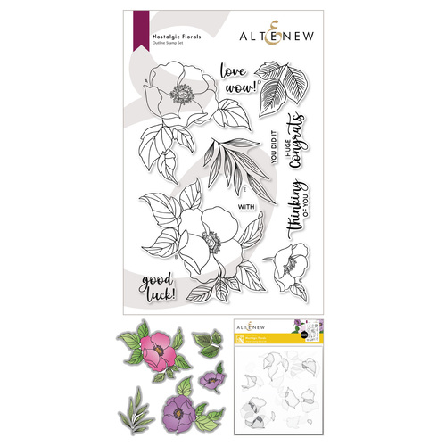 Altenew Nostalgic Florals Complete Bundle