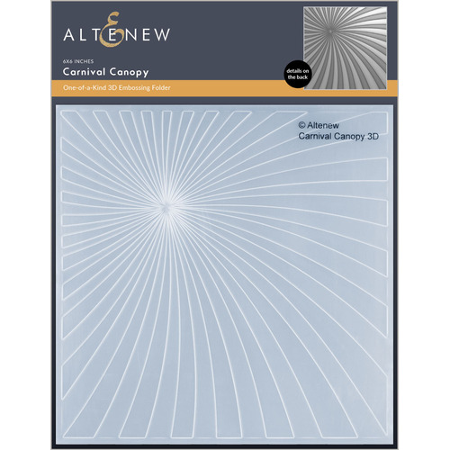 Altenew Carnival Canopy 3D Embossing Folder