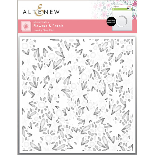 Altenew Flowers & Petals Layering Stencil Set (4 in 1)