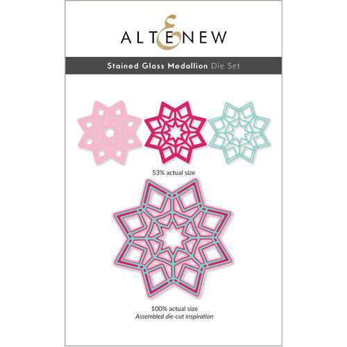 Altenew Stained Glass Medallion Die Set