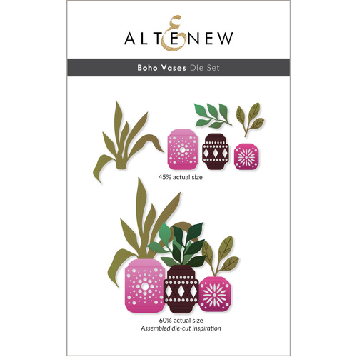 Altenew Boho Vases Die Set