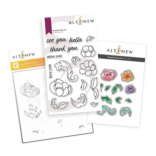 Altenew Enamel Flowers Bundle