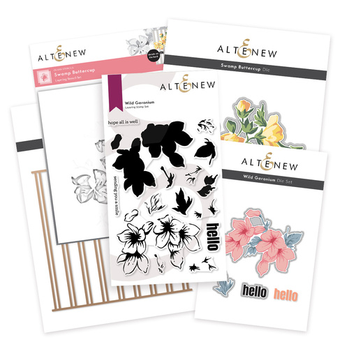 Altenew Geraniums & Buttercups Ensemble