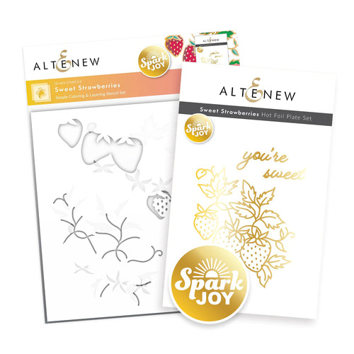 Altenew Spark Joy- Sweet Strawberries