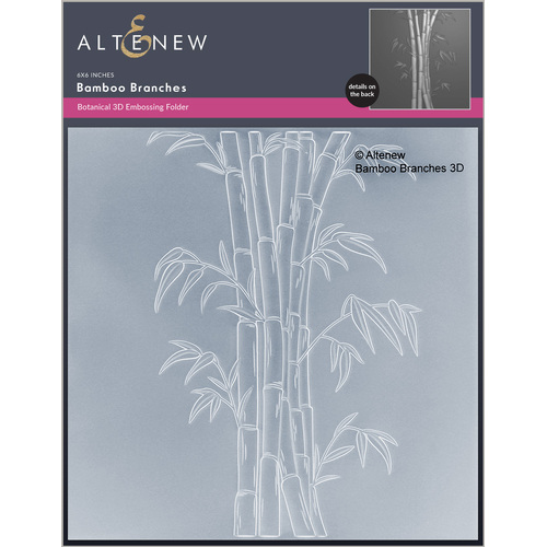 Altenew Bamboo Branches 3D Embossing Folder