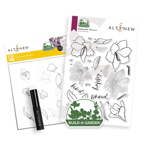 Altenew Build A Garden: Esplanade Flowers