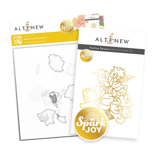 Altenew Spark Joy- Festive Flowers