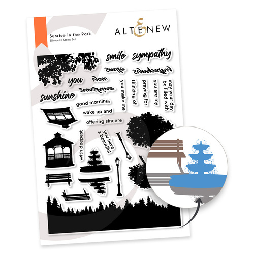 Altenew Sunrise In The Park Stamp Set