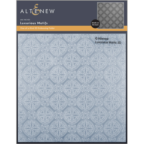 Altenew Luxurious Motifs 3D Embossing Folder