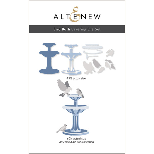 Altenew Bird Bath Layering Die Set