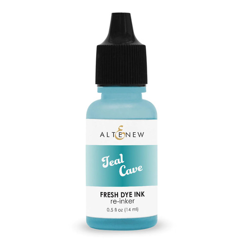 Altenew Fresh Dye Ink Reinker - Teal Cave 