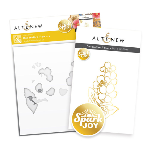 Altenew Spark Joy: Decorative Flowers