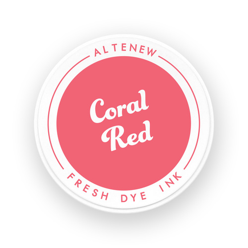 Altenew Coral Red Fresh Dye Ink Pad