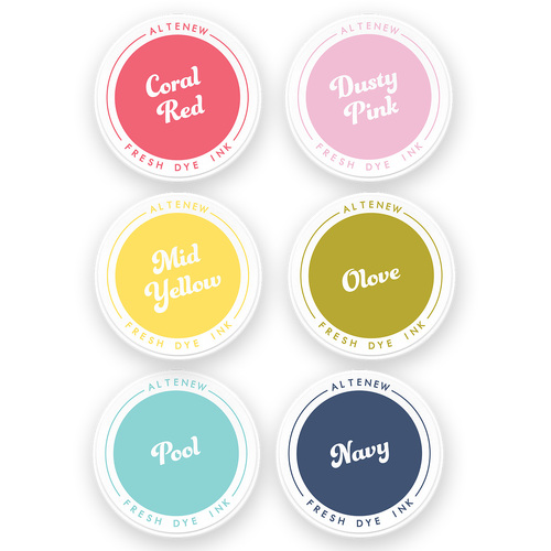 Altenew Fresh Dye Ink Pad Bundle - Deco Garden 