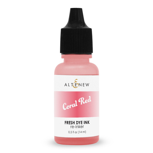 Altenew Fresh Dye Ink Reinker - Coral Red 