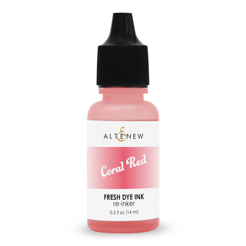 Altenew Coral Red Fresh Dye Ink Re-inker