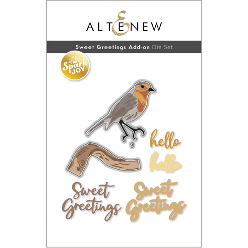 Altenew Spark Joy: Sweet Greetings Add-On Die Set