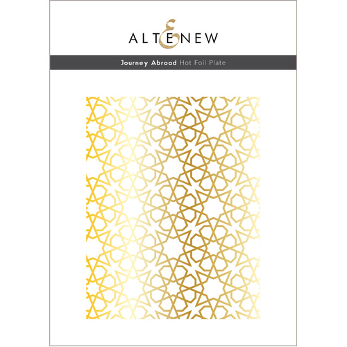 Altenew Journey Abroad Hot Foil Plate