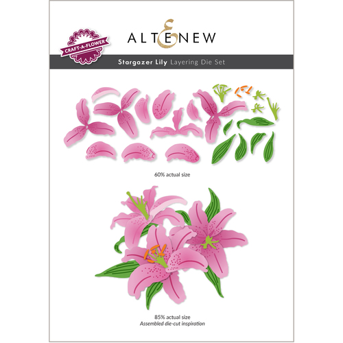 Altenew Craft-A-Flower: Stargazer Lily Layering Die Set