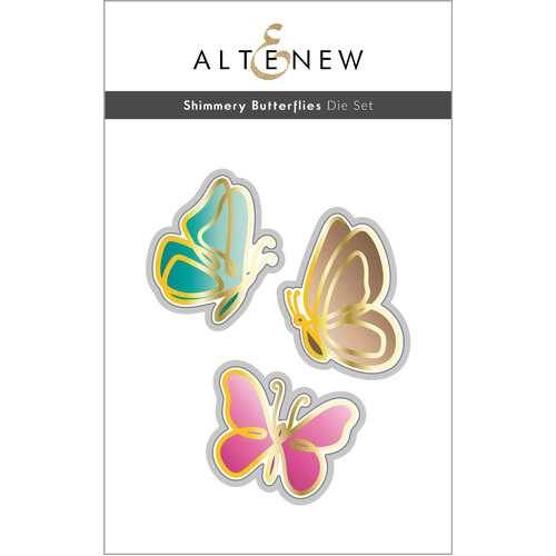 Altenew Shimmery Butterflies Die Set