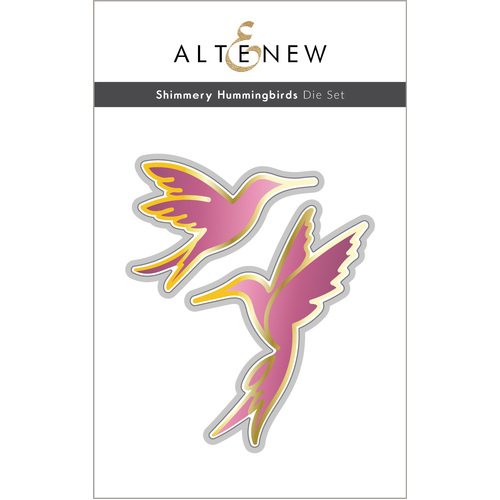 Altenew Shimmery Hummingbirds Die Set