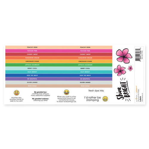 Altenew Round Ink Pads Label Set - 2023 Amy Tangerine Collection