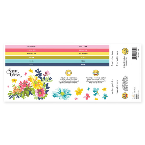 Altenew Round Ink Pads Label Set - Deco Garden