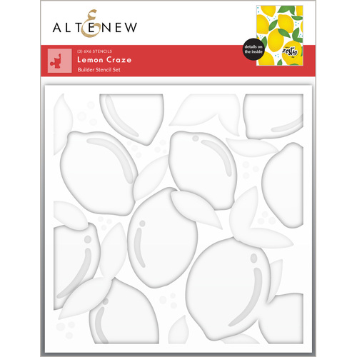 Altenew Lemon Craze Stencil Set (3 in 1)