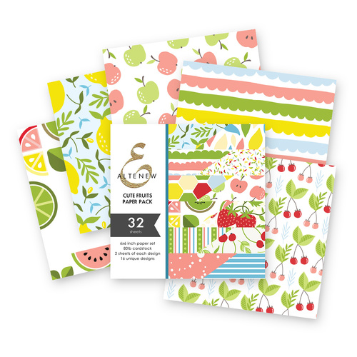 Altenew Cute Fruits 6x6 Paper Pack