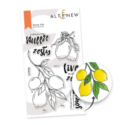 Altenew Zesty Life Stamp Set