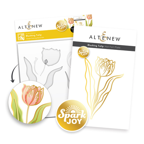 Altenew Spark Joy- Blushing Tulip