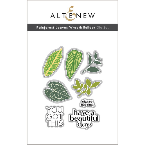 Altenew Rainforest Leaves Wreath Builder Die Set