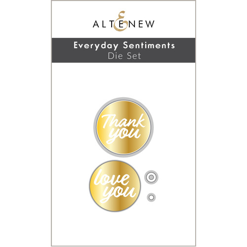 Altenew Everyday Sentiments Die Set