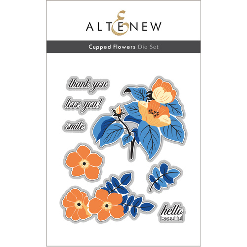 Altenew Cupped Flowers Die Set