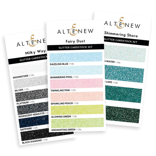 Altenew - Glitter Gradient Cardstock Set - Fairy Dust