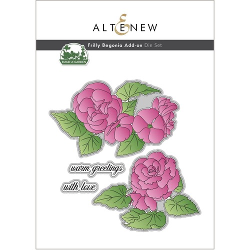 Altenew Build-A-Garden- Frilly Begonia Add-on Die Set