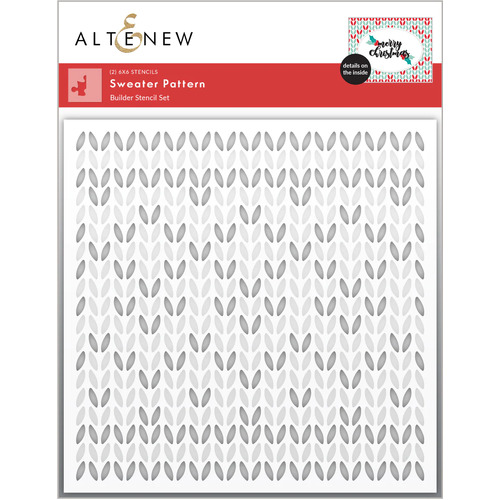Altenew Sweater Pattern Builder Stencil Set (2 in 1)