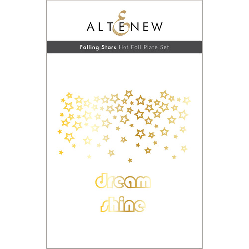 Altenew Falling Stars Hot Foil Plate Set