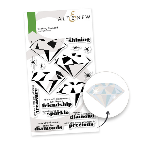 Altenew Inspiring Diamond Stamp Set