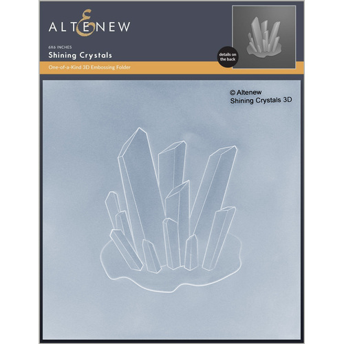 Altenew Shining Crystals 3D Embossing Folder