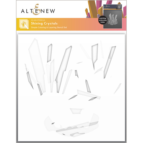 Altenew Shining Crystals Layering/Simple Coloring Stencil Set (3 in 1)