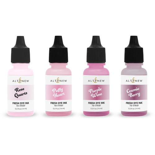 Altenew Rose Petal Fresh Dye Ink Re-inker Bundle